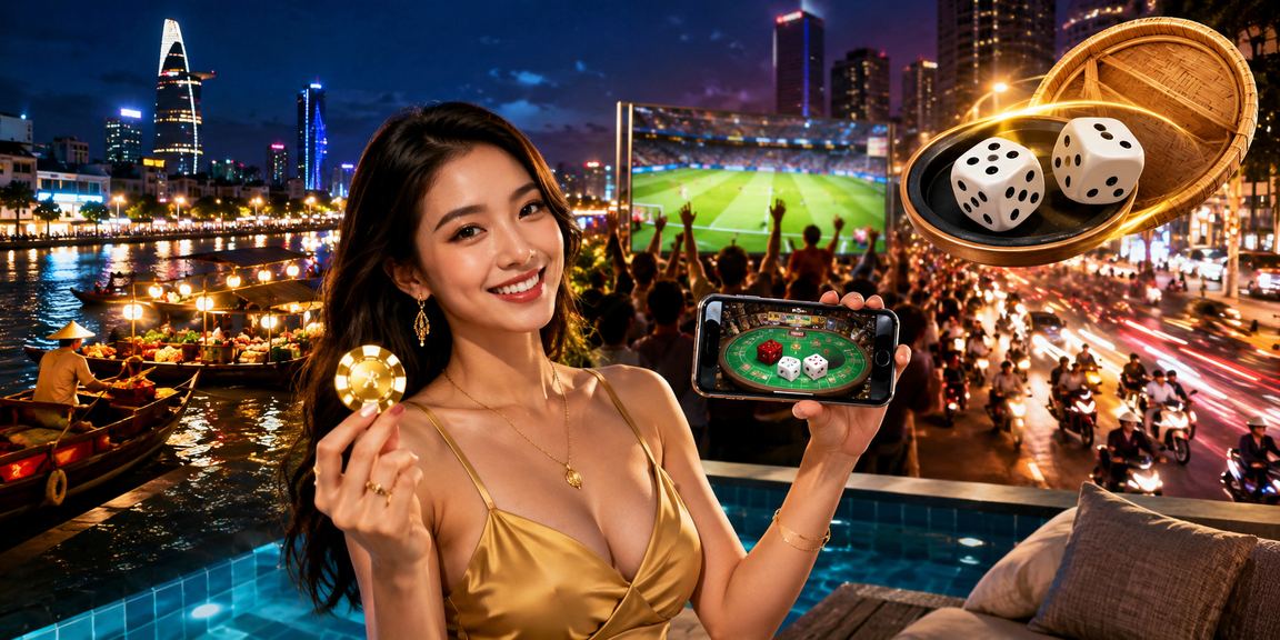 Người chơi tài xỉu tại TP.HCM xúc xắc Việt Nam theo dõi kết quả trên bàn cá cược sôi động